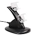 ICE FROG PS4 Controller Charger Dock, LED Dual USB Charging Stand Station Cradle for Sony Playstation 4 Gaming Control with LED Indicator