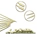 Bamboo Picks Paddle Skewers Cotail Picks 3.5 Inch Set of 200 (3.5