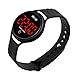 cofuo Men Women Unisex Sport Digital Running Watch Electronic Waterproof Outdoor Casual Military Watches with Touch Screen LED Display Calendar Date Wristwatch - Black