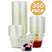 1 oz Graduated Medicine Cups – Polypropylene Disposable Measuring Cup, Mixing Cups with ML, Dram, CC, TBSP & FL oz Measurement Markings for Pill, Epoxy, Resin & Liquid/Powder - 300 Cups