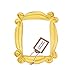 CoolGiftHome Friends Forever [25th Anniversary Ed] Friends TV Show Merchandise Peephole Yellow Frame for Friends Fans, of The Frame seen in Monica's Door. …