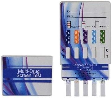 MD 10 Panel Dip Drug Test, 6104 Configuration