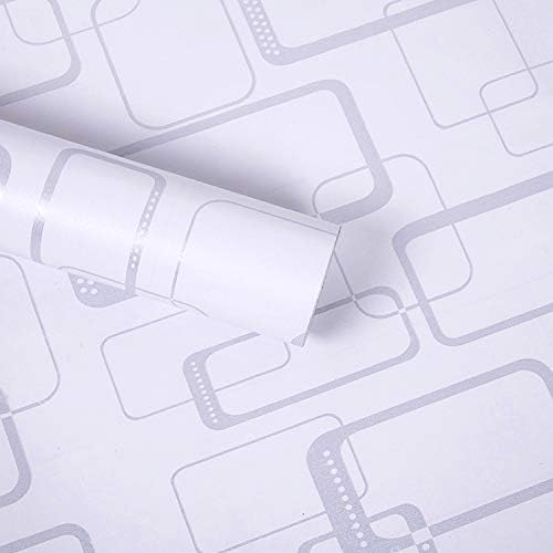 Amazon Brand – Solimo PVC Self-Adhesive WallPaper, Grey Blocks, 45 x 500 cm Amazon Brand – Solimo PVC Self-Adhesive WallPaper, Grey Blocks, 45 x 500 cm