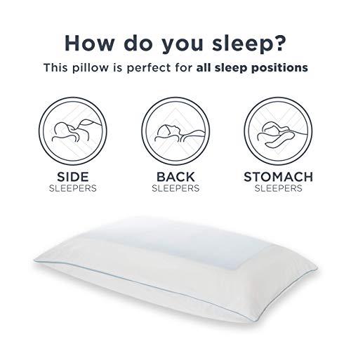 TempurPedic TEMPURCloud Breeze Dual Cooling Pillow, King & TEMPUR