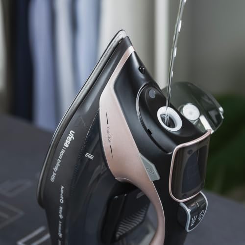 Dampfbügeleisen Nova Infinity 3450W, Dampfstoß 300 g, Dauerdampf 70 g/min, DualGlide-Keramiksohle, 3-in-1-Antikalksystem, Tropfstopp, automatische Abschaltung, 350 ml Tank, vertikales Bügeln