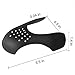 Mosuch Crease Preventers Plastic Shoes Shields 2 Pack Anti-Wrinkle Shoe Toe Box Creasing for Women US Size 3-7 Black and White