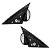 Driver and Passenger Power Side View Mirrors with Smooth Covers Compatible with 05-06 Altima 96302ZB080 96301ZB080