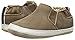 Robeez Boys' Sneaker-Mini Shoez Crib Shoe, Lenny Loafer-Brown, 12-18 Months M US Infant