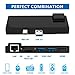 Surface Go/Surface Go2/Surface Go3 USB Hub, 6-in-2 USB C Surface Go/Go 2/Go3 Docking Station with USB 3.0+2 USB2.0 Ports, 3.5mm Earphones Jack,SD/TF Card Reader Slot