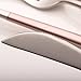 Stainless Steel Flatware Set, Morgiana 4-Piece Flatware Cutlery Set Including Fork Spoons Knife Tableware for Home,Hotel,Restaurant (Pink+Silver 1)