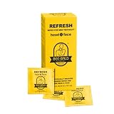 Bee Bald REFRESH individual wipes (30 Per Carton)