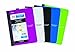 Five Star Composition Book, College Ruled, 1 Subject, 7.5 x 9.75 Inches, 100 Sheets, Corner Tabs, Assorted Colors, Pack Of 2 (09120)