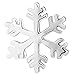 Hypoallergenic Sterling Silver Snowflake Stud Earrings for Kids (Nickel Free)