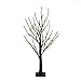 Vanthylit 2FT Battery Operated Cherry Blossom Bonsai Tree Lighted with 24Led Warm White for Home Night Light Festival Party