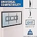 Mount-It! MI-303B Tilt TV Wall Mount Bracket for LCD, LED, or Plasma Flat Screens, 32” – 65” Screen Sizes, HDMI Cable Included, Black
