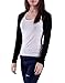HDE Women's Bolero Long Sleeve Cardigan Shrug (Black, X-Large)