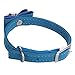 SPHTOEO Blue Cat Pet Collar kitten Velvet Bow Tie Neck Safety Bowtie With Bell
