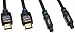 AmazonBasics High-Speed HDMI Cable and Digital Audio Optical Cable 2-Pack - 6-Feet (1.8 Meters) primary