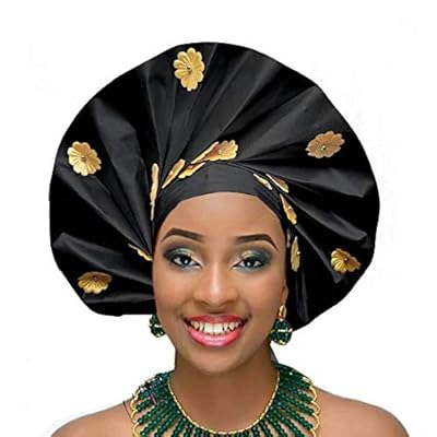 NUADOO Fabric African Auto Gele Headtie Nigerian Nigeria Ubuy