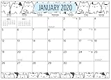 2020 Cats Magnetic Refrigerator Calendar Pad by Bright Day, 16 Month 8 x 10 Inch, Cute Kitten Kitty Animal Planner Office Wall