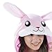 Emolly Fashion Bunny Animal Onesie - Soft and Comfortable with Pockets! Fun As a Costume or Pajamas - for Men Women Teens Adults! 5% of Sales Donated to San Diego Zoo Global Wildlife Conservancy