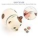 YSLON Cute Kitten Piggy Bank,Kids Money Bank,for Boys and Girls Gifts,Desktop Decor.