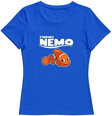 Finding Dory Nemo 2016 2 Short Sleeve Women T Shirt RoyalBlue Size XXL Brand New By Rahk