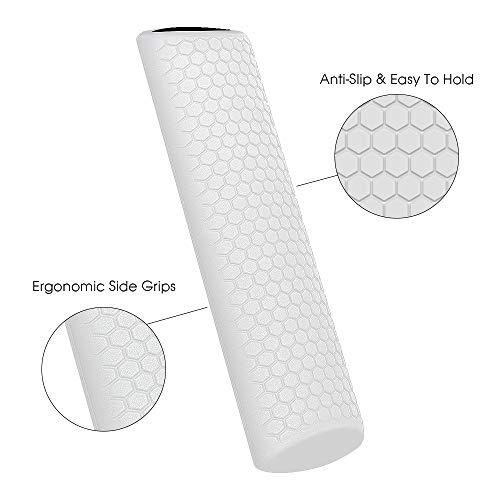 Remote Case/Cover for Fire TV Stick 4K, Protective Silicone Cover Lightweight [Anti Slip] Shockproof for Fire TV Cube/Fire TV(3rd Gen) Compatible with All-New 2nd Gen Alexa Voice Remote Control-White - Thumbnail 3