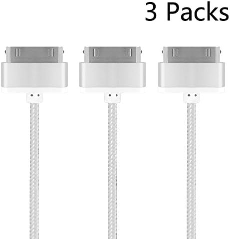 Brand New 4.5ft Long iPhone 4 Cable,USB Sync and Charging Cable for iPhone 4/4S,iPhone 3G/3GS,iPad 1/2/3,iPod-3 White