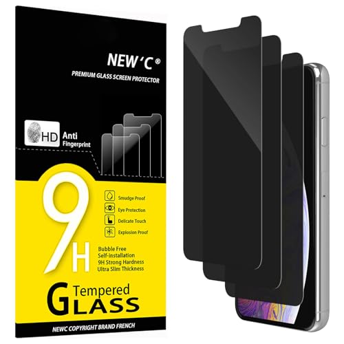 NEW'C 3 Pezzi, Pellicola Protettiva Privacy per iPhone 11... en promo sur Amazon
