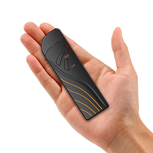 Jeirdus Mini Portable 1mW 5km Visual Fault Locator Fiber Optic Cable Tester Meter Finder Red Light for Engineering Maintenance