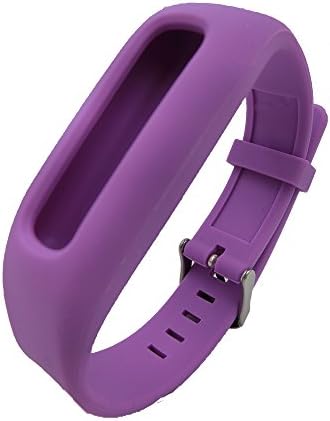 Smarfan Silicon Wristband for Fitbit One /Bracelet Band for Fitbit One Wirelss Activity Plus Sleep /Replacement band for Fitbit One (Purple )