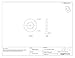 Small Parts 316 Stainless Steel Flat Washer, Plain Finish, Meets DIN 125, M8 Hole Size, 8.4mm ID, 16mm OD, 1.6mm Nominal Thickness (Pack of 100)