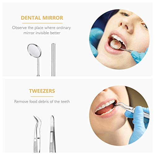 4 Dental+Apsung+Stainless+Scraper+Tweezers