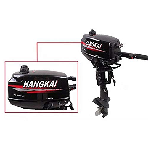 ZHFEISY Outboard Motors - Boat Motor Engine Boating & Sailing Boating Equipment Hunting & Fishing Trolling Motors (6HP & 2-Stroke, Water-Cooling)