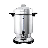 Hamilton Beach Commercial Stainless Steel Coffee Urn, 60 Cup Capacity D50065