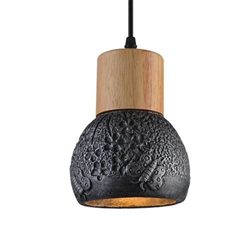 LilaminsThebox The Nordic retro industrial wind chandeliers American village loft creative iron character dining bar chandelier Ornaments Tea small chandeliers ,1417cm,a cement