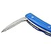 ROSE KULI Stainless Steel Multi Purpose Fishing Pliers with Sheath Cutter Saw Knife, Blue