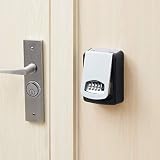 Amazon Basics Wall Mounted Key Storage Box 4-Digit Combination Lock Black view 7