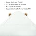 Coconut Baby Hooded Bamboo Towel - 100% Natural - Hypoallergenic - Soft and Absorbent - Thick and Large for Toddlers, Kids, Girls and Boys. Soft with Ears! 90 x 90 cm / 35 x 35 in