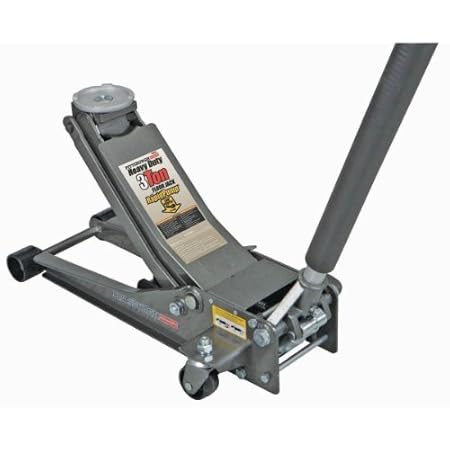 3 Ton Heavy Duty Low Profile Floor Jack With Rapid Pump By