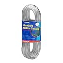 Penn Plax Airline Tubing for Aquariums &ndash;Clear and Flexible Resists Kinking, 25 Feet Standard