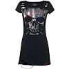 Rock Rebel by EMP Living Legend Korte jurk zwart