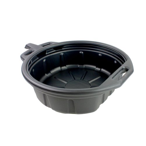 Capri Tools CP21024 Tragbare Ölablasspfanne, 6,7 l, Schwarz