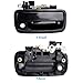 FAERSI Outside Exterior Door Handle Front Left Driver & Right Passenger Side with Key Hole Replacements for 1995 1996 1997 1998 1999 2000 2001 2002 2003 2004 Tacoma Replace# 6922035020, 6921035020