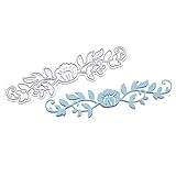 Flower Leaf Cutting Dies Stencil Festivals Theme Metal Template DIY Paper Card 1 Pc