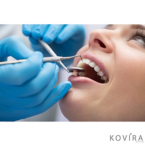 Dental Kit 4 Piece Dentist Tools Stainless Steel Tarter Scraper, Tooth Pick, Dental Scaler