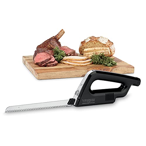 Waring Commercial WEK200 Cordless Rechargeable Electric Knife w/Bread