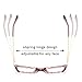 FEISEDY Cat Eye Glasses Frame Crystal Non Prescription Eyewear Women B2440