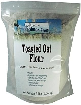Montana Gluten Free Toasted Oat Flour, 3 Pound